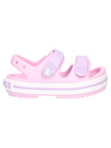 sandalo crocs cruiser primi passi bambina rosa e lilla