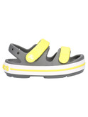 sandalo crocs cruiser primi passi bambino grigio e giallo