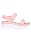 sandalo skechers d'lux walker da donna rosa