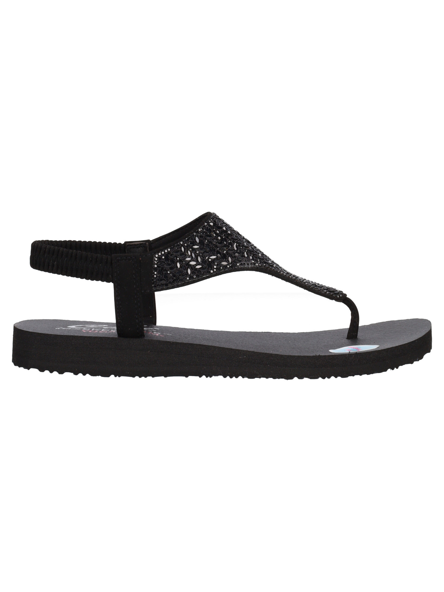 sandalo-infradito-skechers-vegan-da-donna-nero