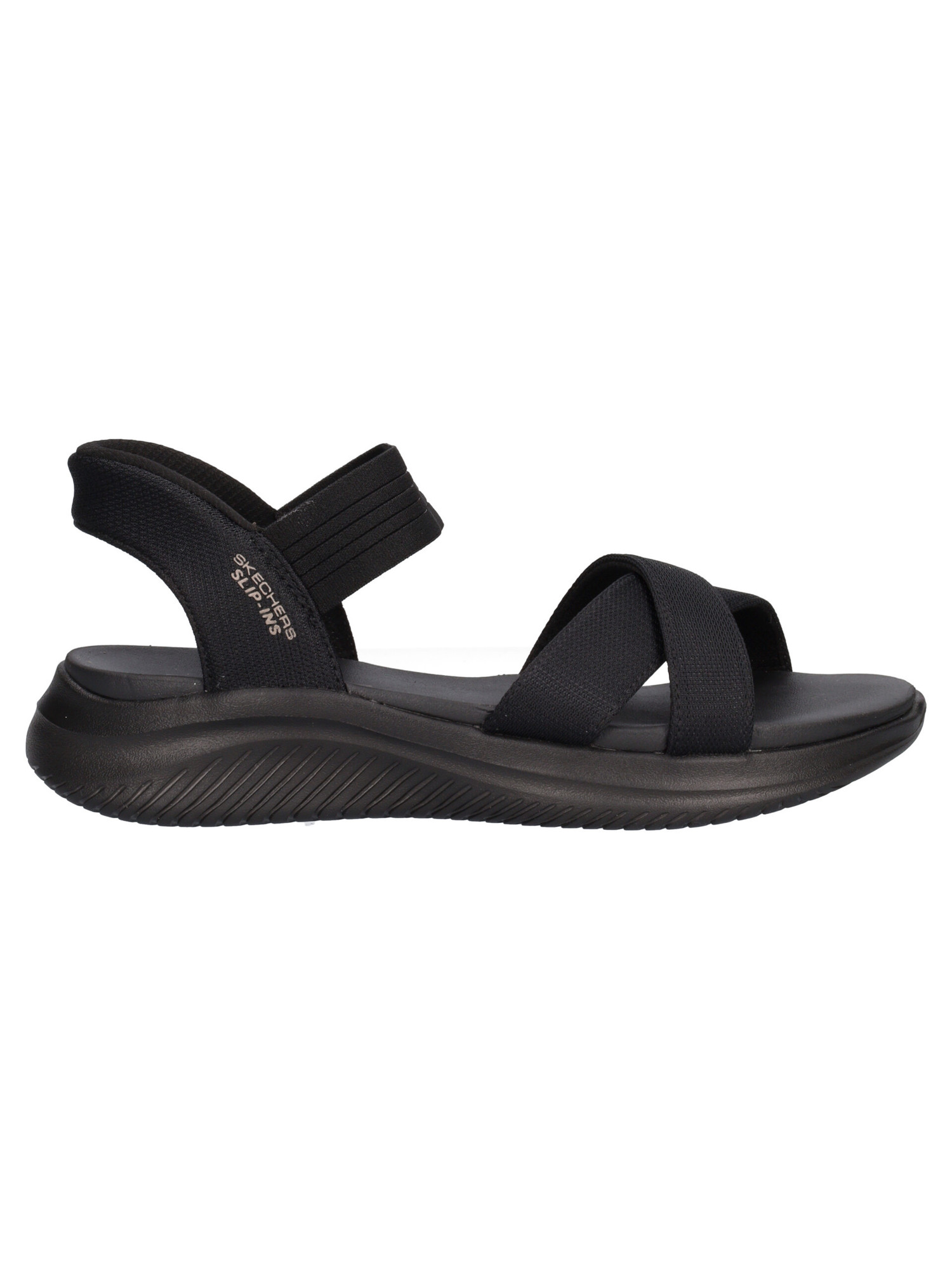 sandalo-skechers-slip-ins-vegan-da-donna-nero