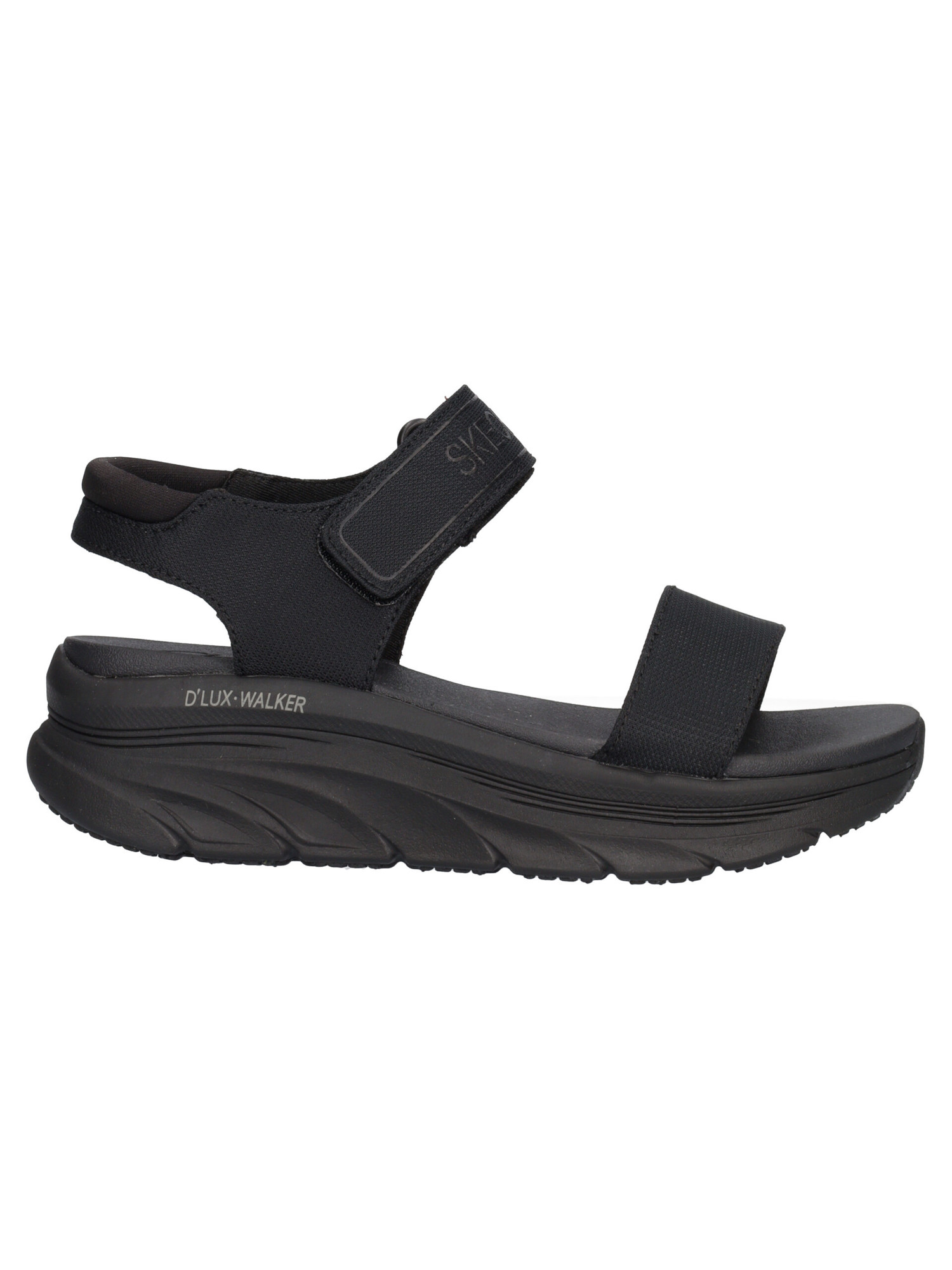 sandalo-skechers-dlux-walker-da-donna-nero