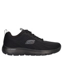 sneaker skechers lite weight da uomo nera