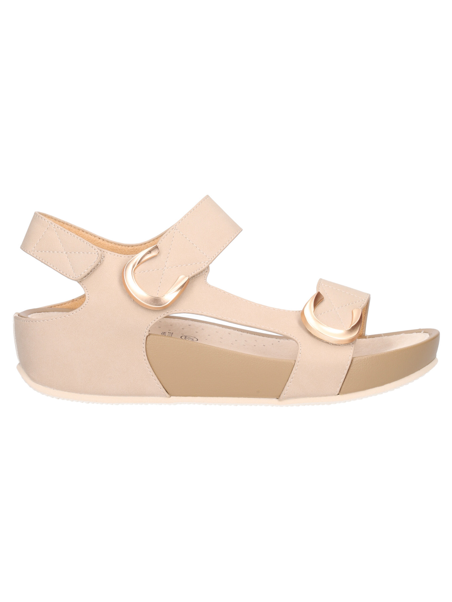 sandalo-con-zeppa-grunland-da-donna-beige-8557f3