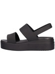 sandalo-con-zeppa-crocs-brooklyn-da-donna-nero-89275e