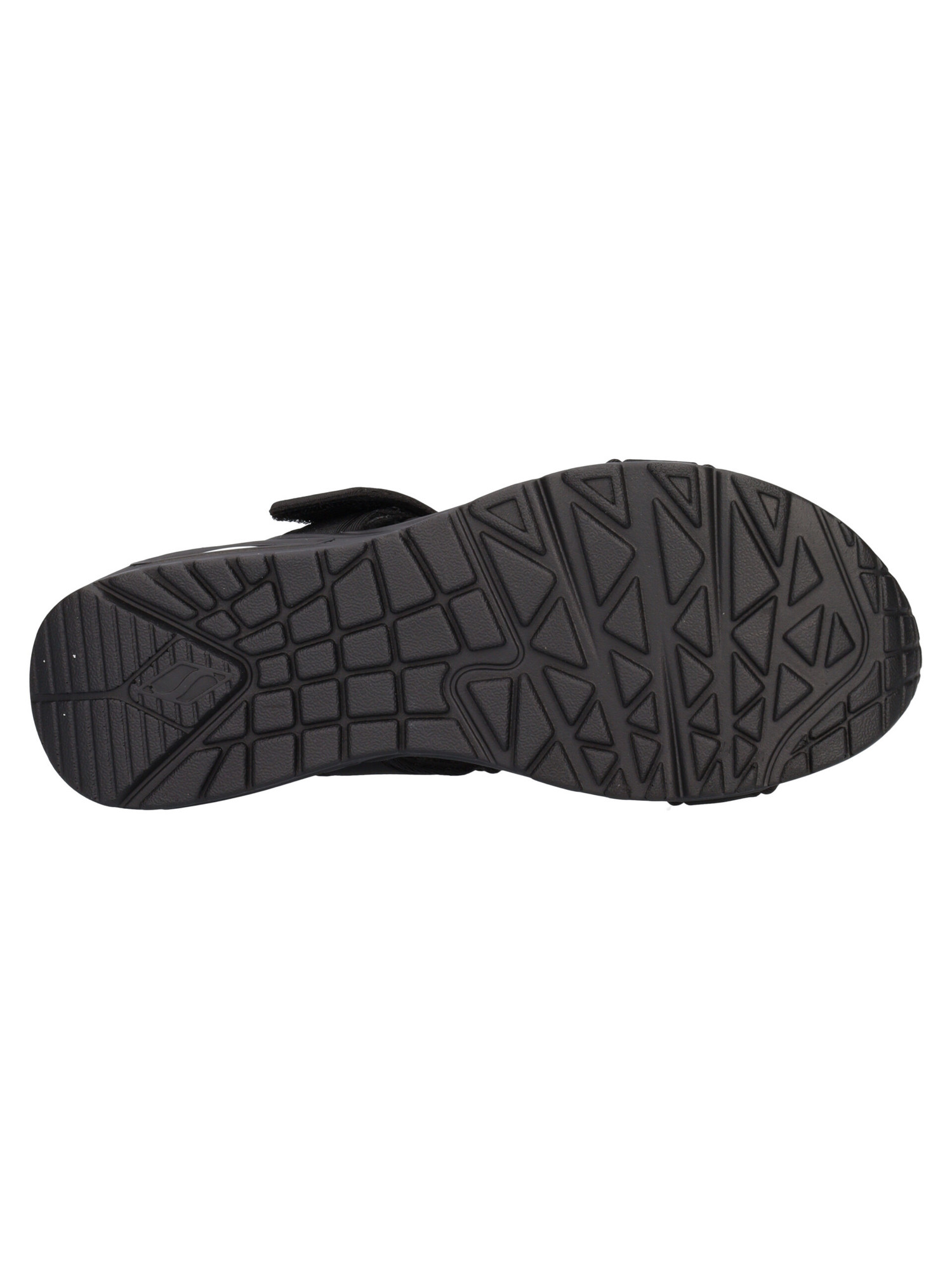 sandalo-con-zeppa-skechers-uno-vegan-da-donna-nero