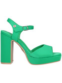 sandalo tacco largo xti vegan da donna verde
