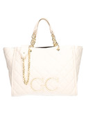 borsa shopping gio cellini da donna avorio
