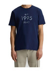t-shirt-a-maniche-corte-liu-jo-da-uomo-blu-f4284e