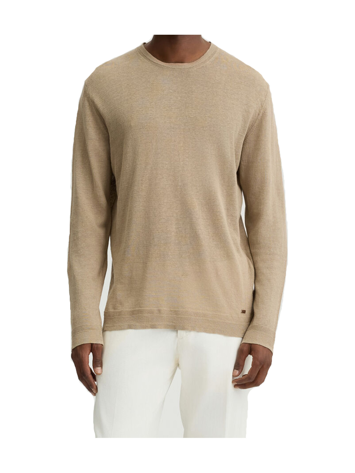 maglia-a-maniche-lunghe-liu-jo-da-uomo-beige