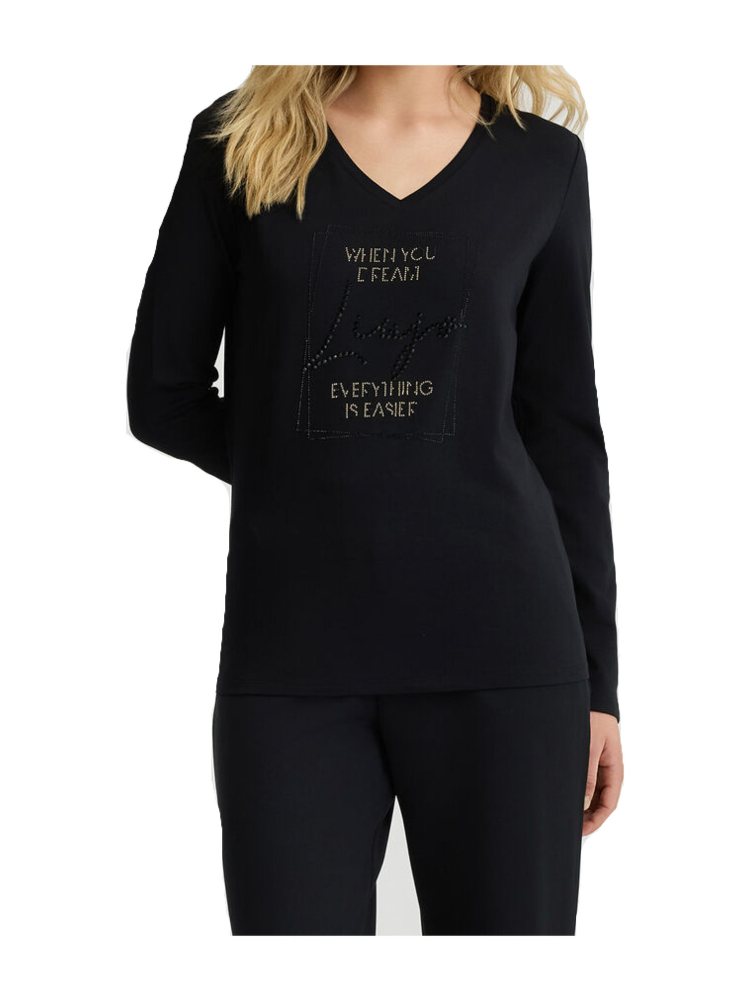 t-shirt-a-maniche-lunghe-liu-jo-da-donna-nera-03de86
