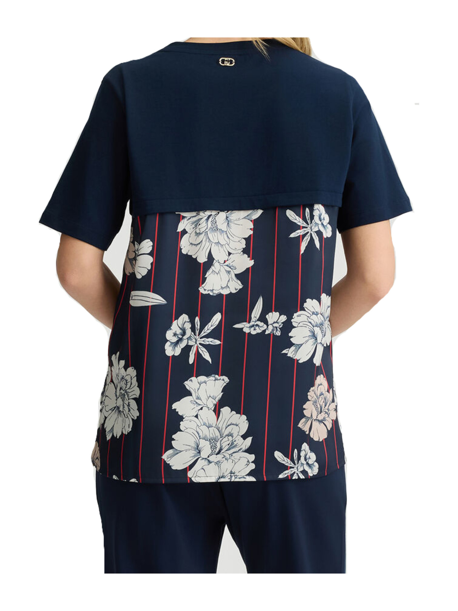 t-shirt-a-maniche-corte-liu-jo-da-donna-blu-4bdb0b