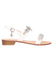 sandalo-con-tacco-basso-laura-biagiotti-da-donna-bianco-c51295