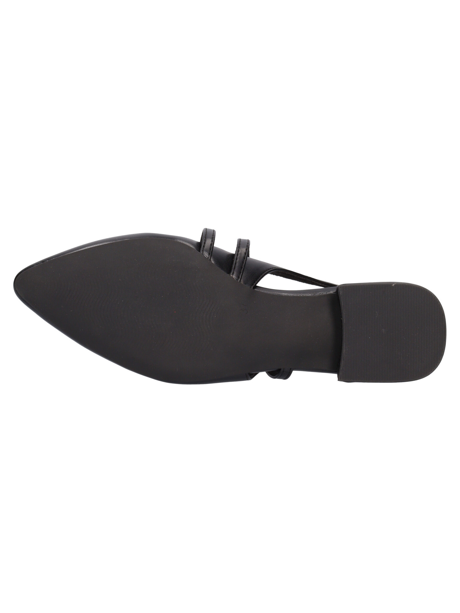 ballerina-con-tacco-basso-marco-tozzi-vegan-da-donna-nera