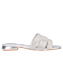 sandalo albano vanity da donna argento
