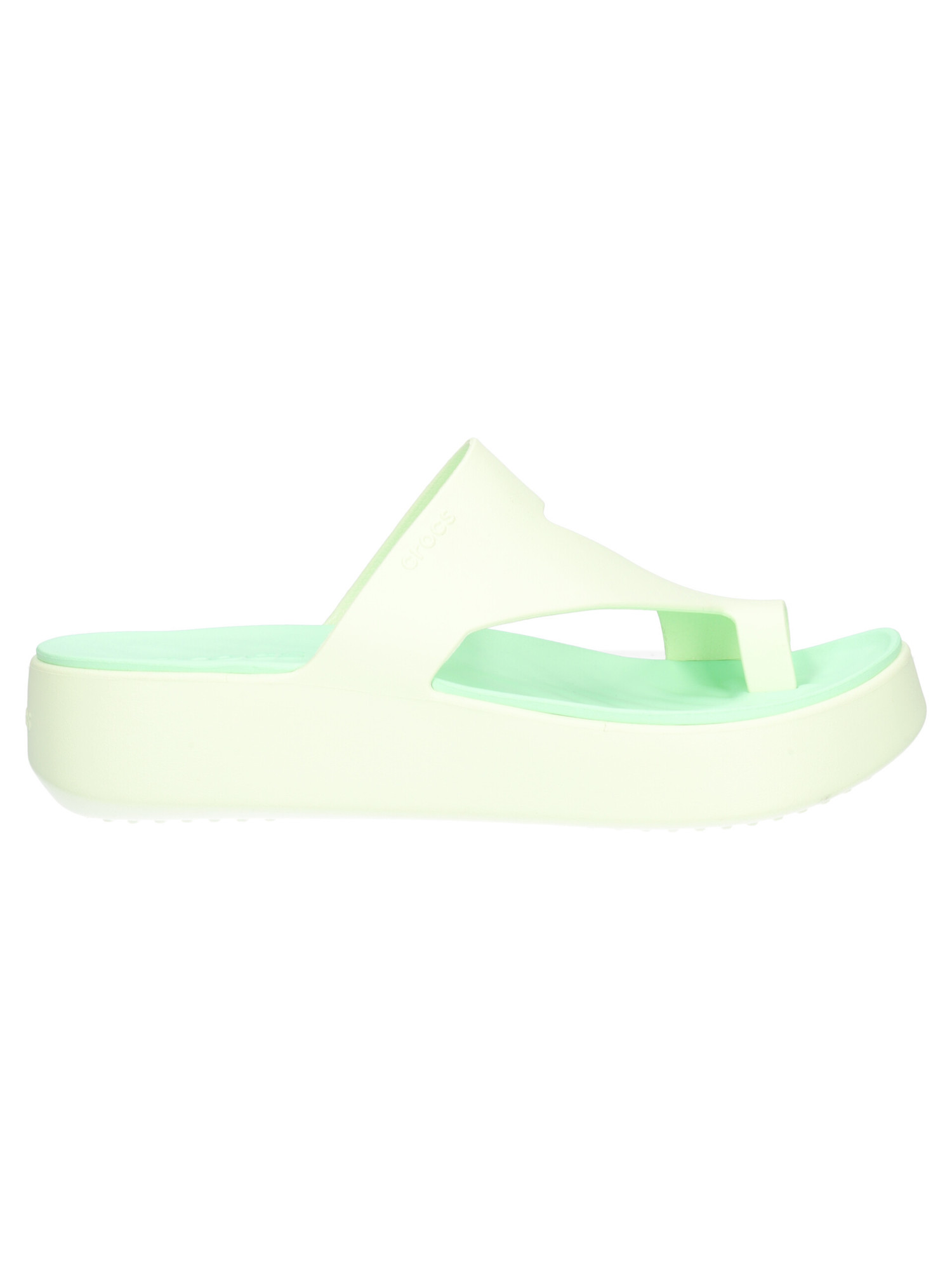 ciabatta-infrapollice-platform-crocs-getaway-da-donna-verde-chiaro