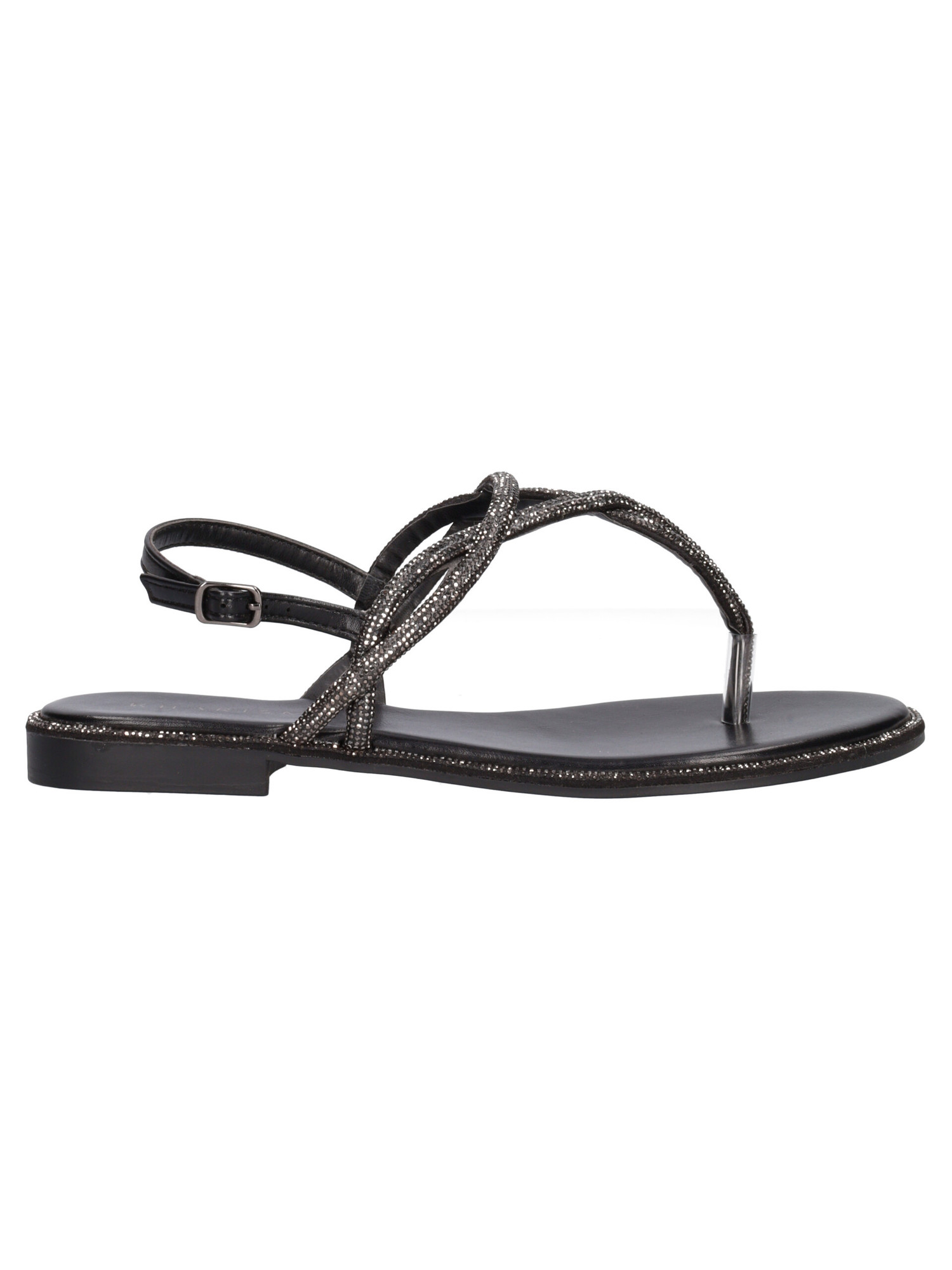 sandalo-infradito-kharisma-da-donna-nero-b76d08