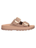 ciabatta doppia fascia lumberjack karol da donna marrone