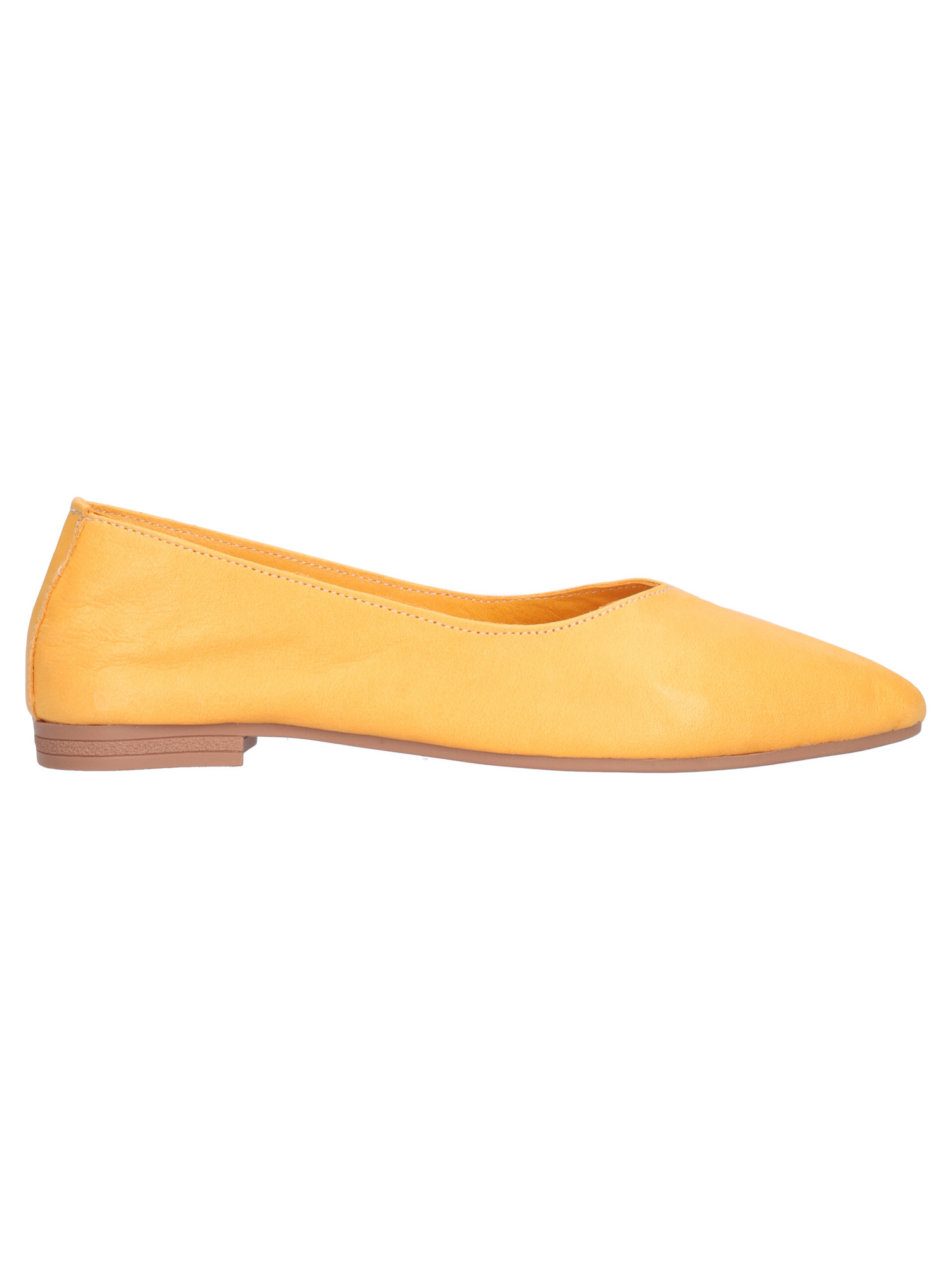 ballerina-a-punta-endican-da-donna-gialla