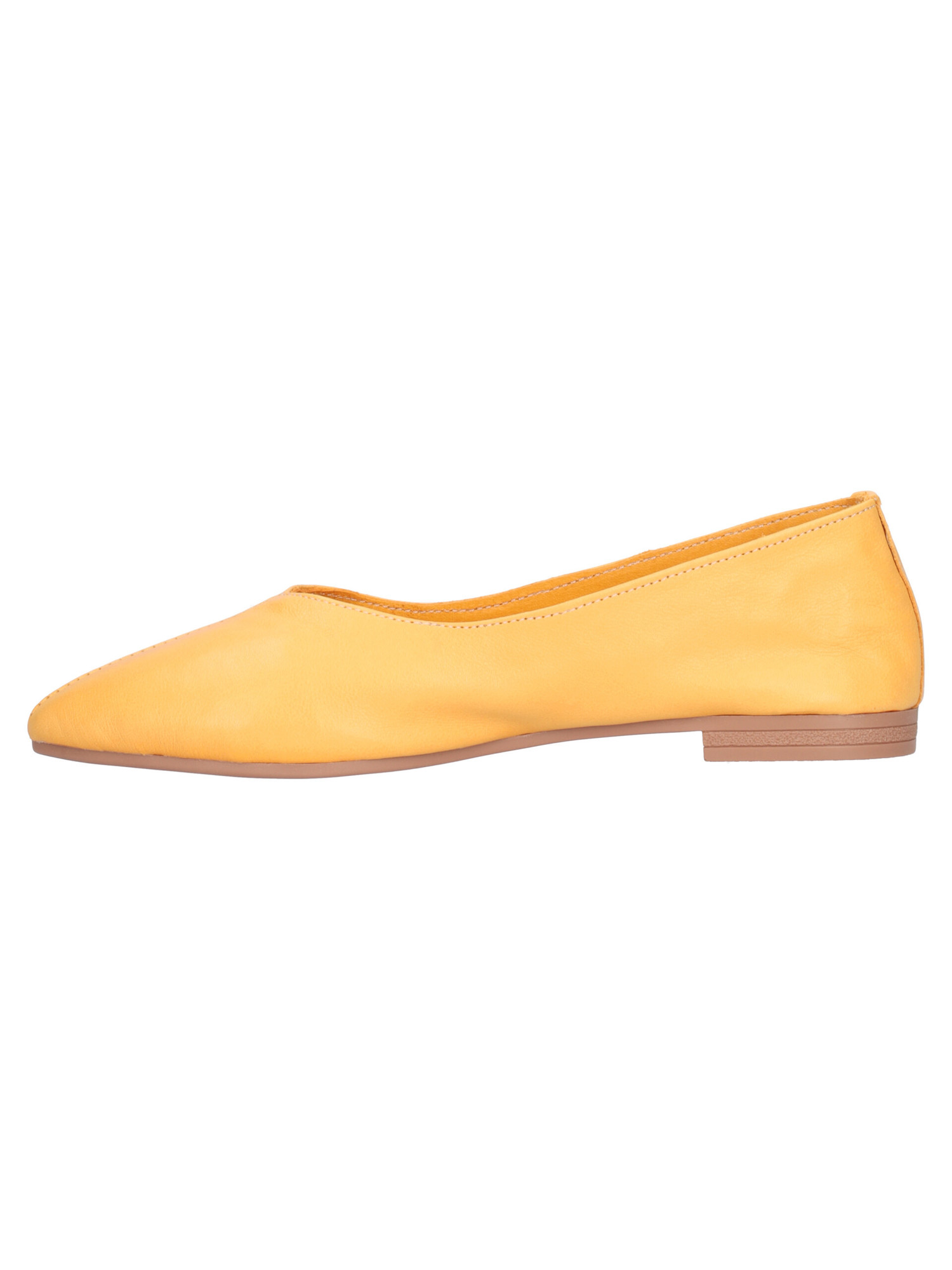 ballerina-a-punta-endican-da-donna-gialla
