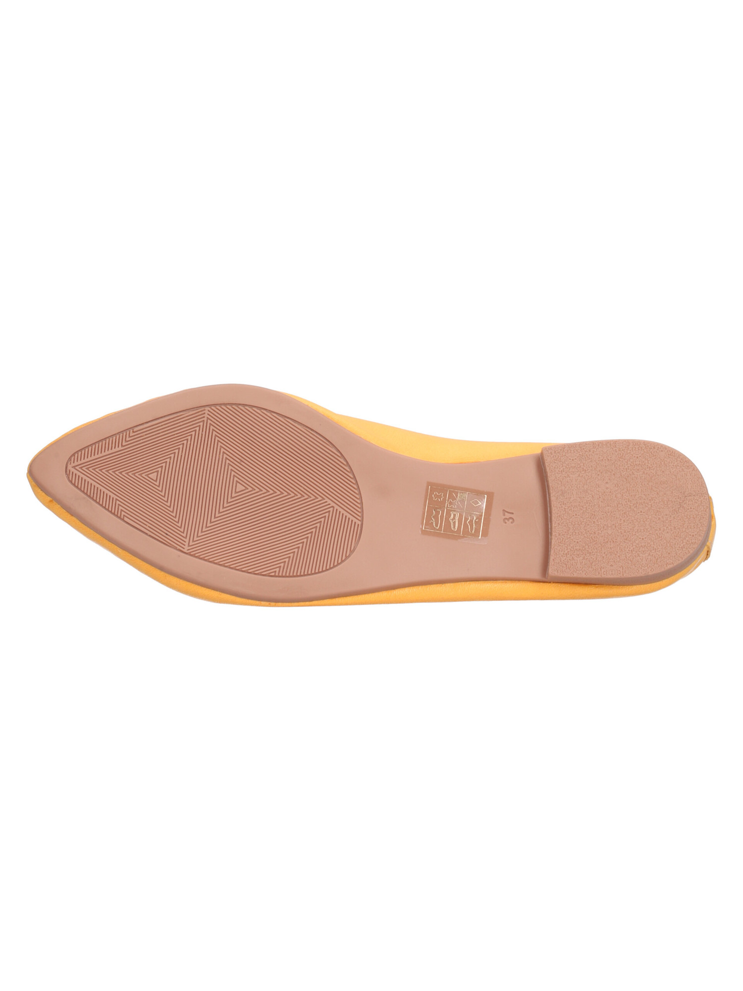 ballerina-a-punta-endican-da-donna-gialla