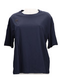 t-shirt a maniche corte liu jo da donna blu