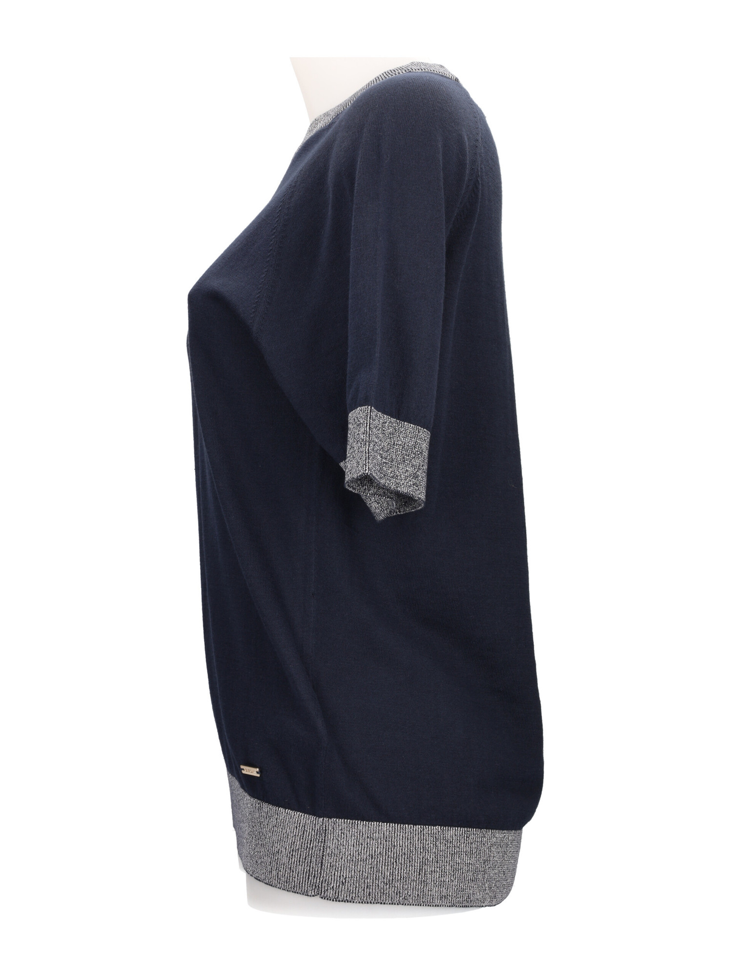 t-shirt-a-maniche-corte-geox-knit-da-donna-blu
