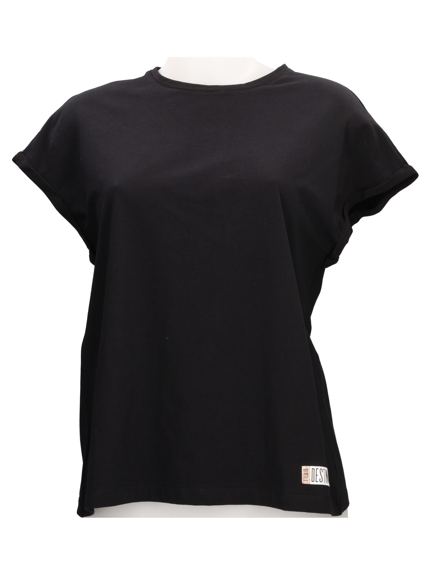 t-shirt-a-maniche-corte-alviero-martini-1a-classe-destination-da-donna-nera