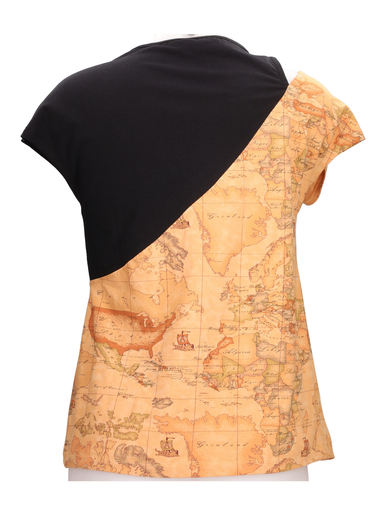 t-shirt-a-maniche-corte-alviero-martini-1a-classe-destination-da-donna-nera-159237