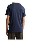 t-shirt-a-maniche-corte-liu-jo-uomo-blu
