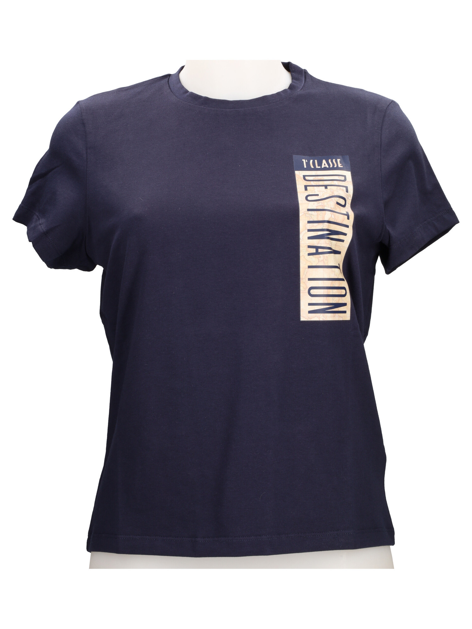 t-shirt-a-maniche-corte-alviero-martini-1a-classe-da-donna-blu