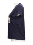 t-shirt-a-maniche-corte-alviero-martini-1a-classe-da-donna-blu