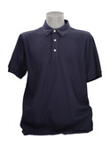 polo a maniche corte geox piquet da uomo blu