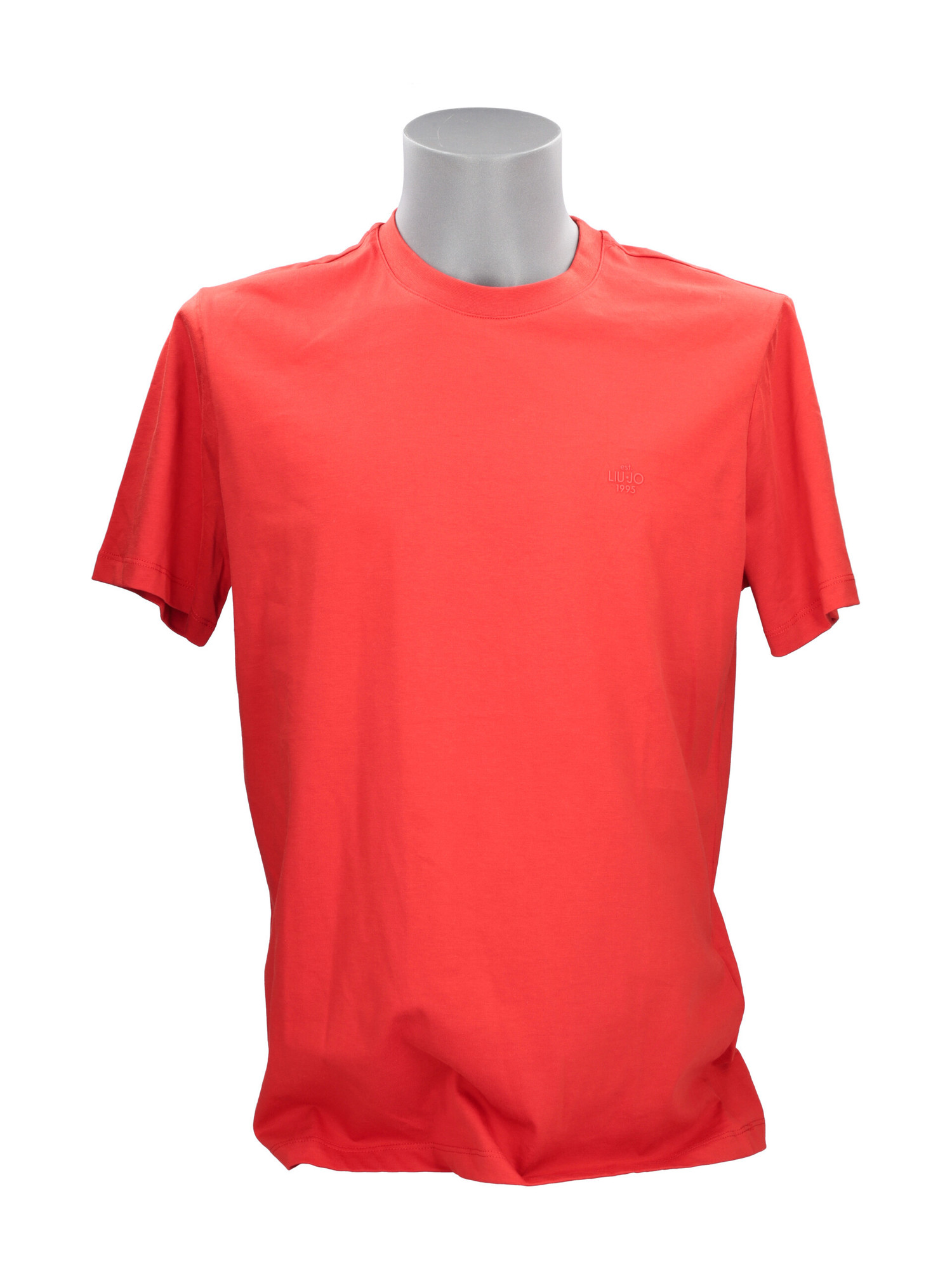 t-shirt-maniche-corte-liu-jo-da-uomo-arancione