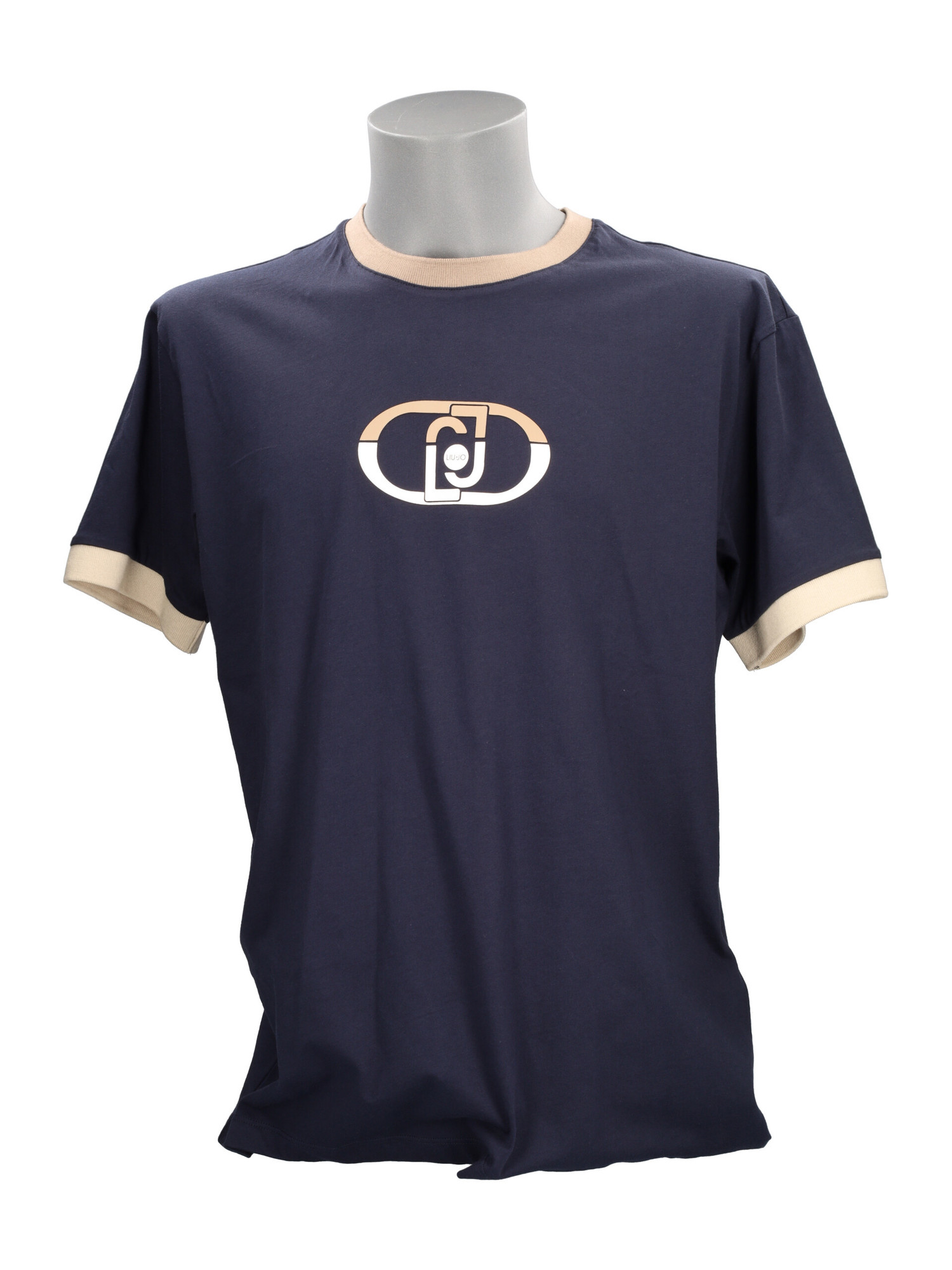 t-shirt-a-maniche-corte-liu-jo-da-uomo-blu-532333