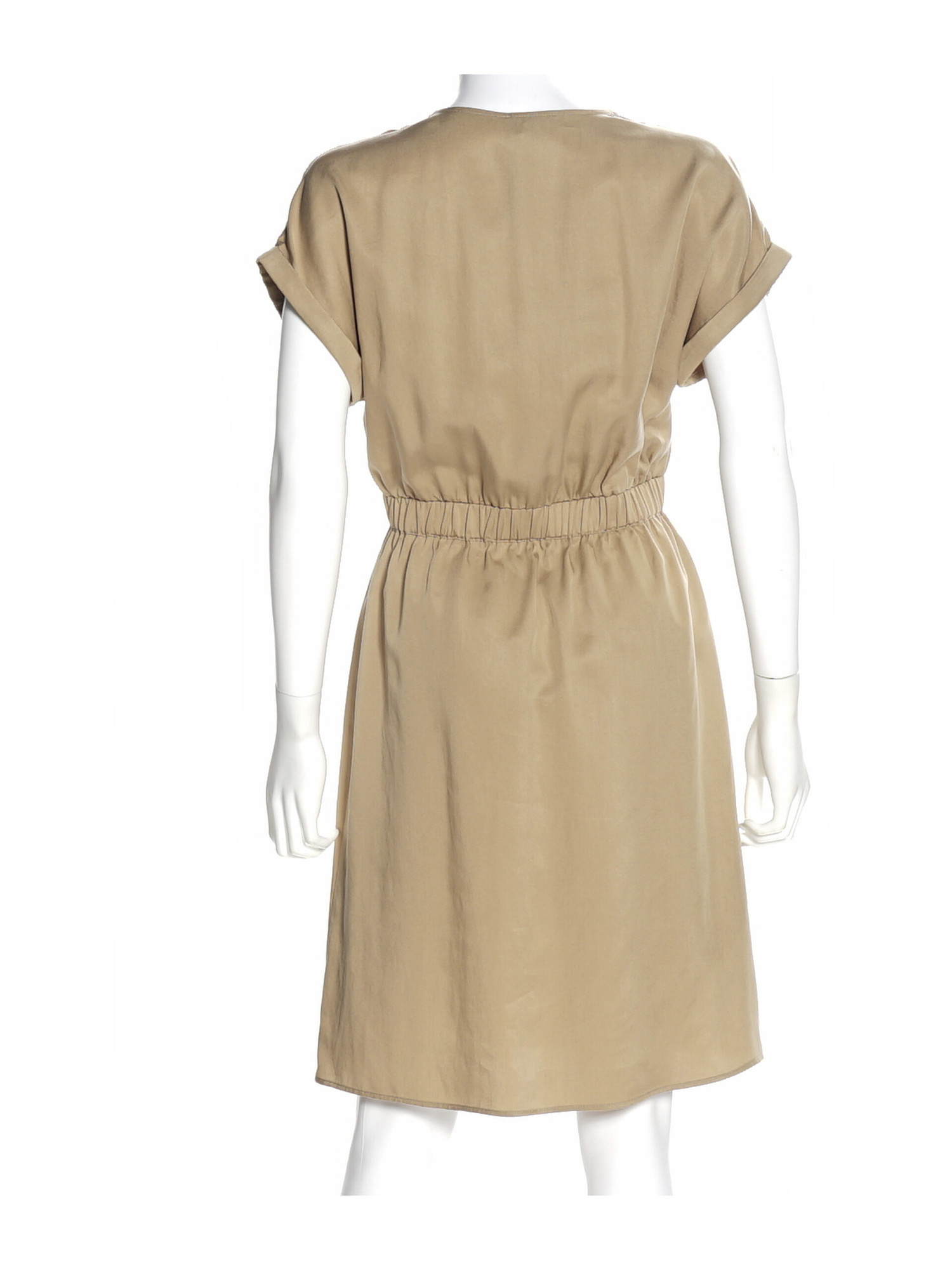 vestito-corto-alviero-martini-1a-classe-destination-da-donna-beige