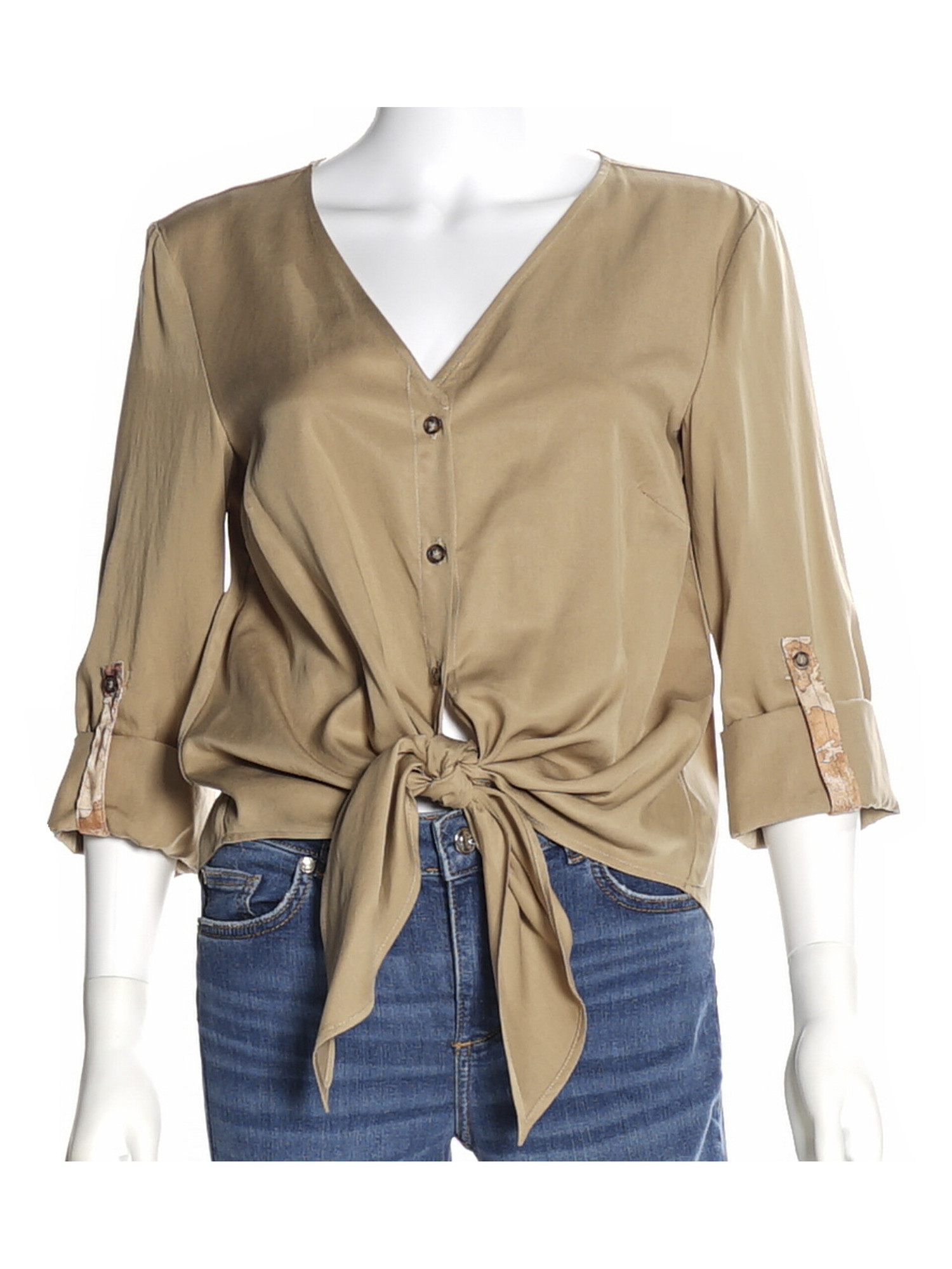camicia-a-manica-lunga-alviero-martini-1a-classe-da-donna-beige