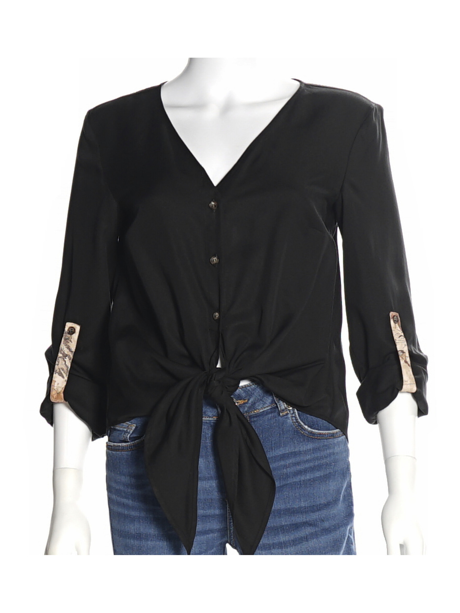 camicia-a-manica-lunga-alviero-martini-1a-classe-da-donna-nera