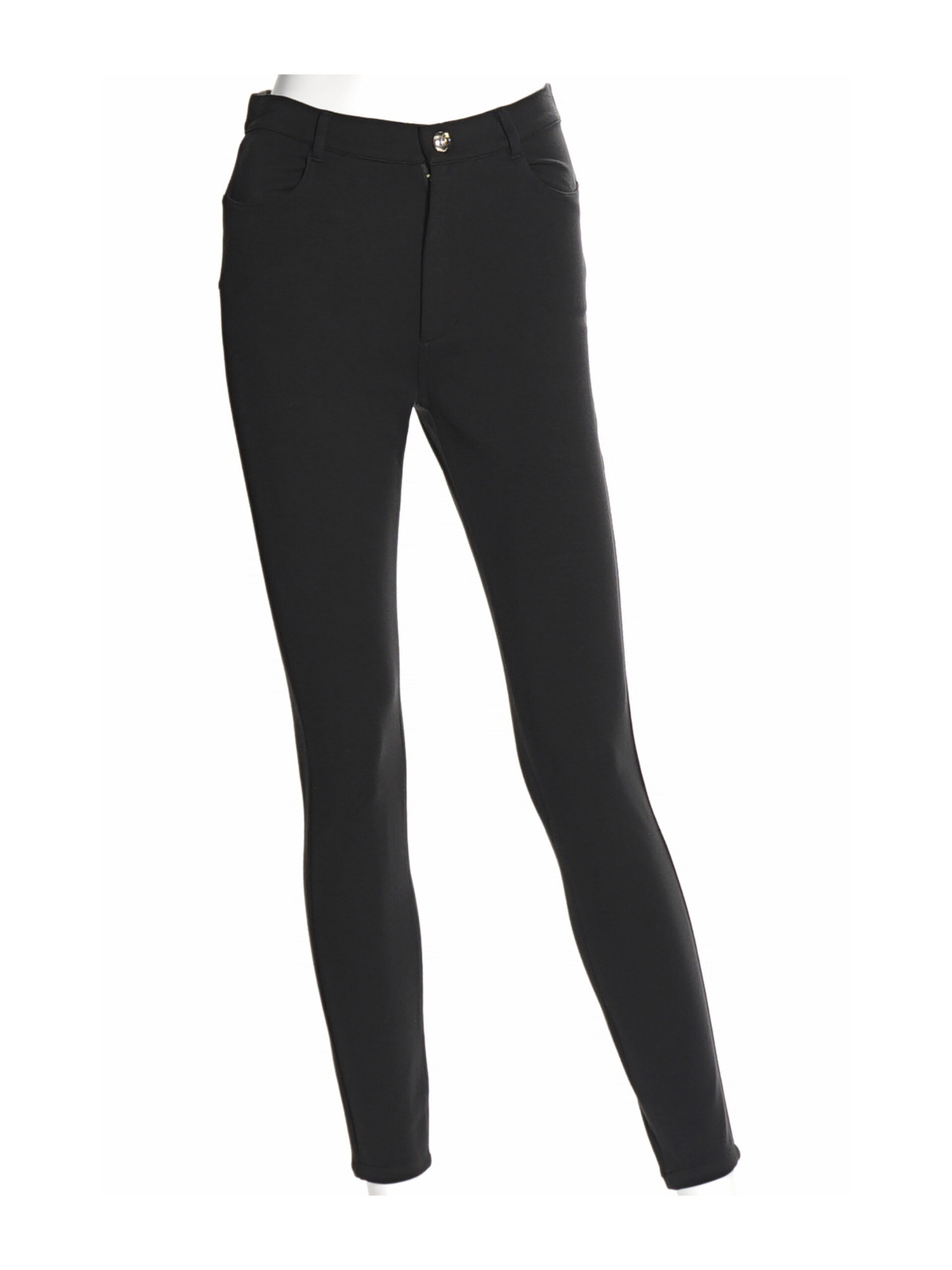 pantalone-a-vita-alta-liu-jo-da-donna-nero-f23709