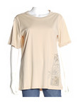 t-shirt-a-maniche-corte-liu-jo-da-donna-nude
