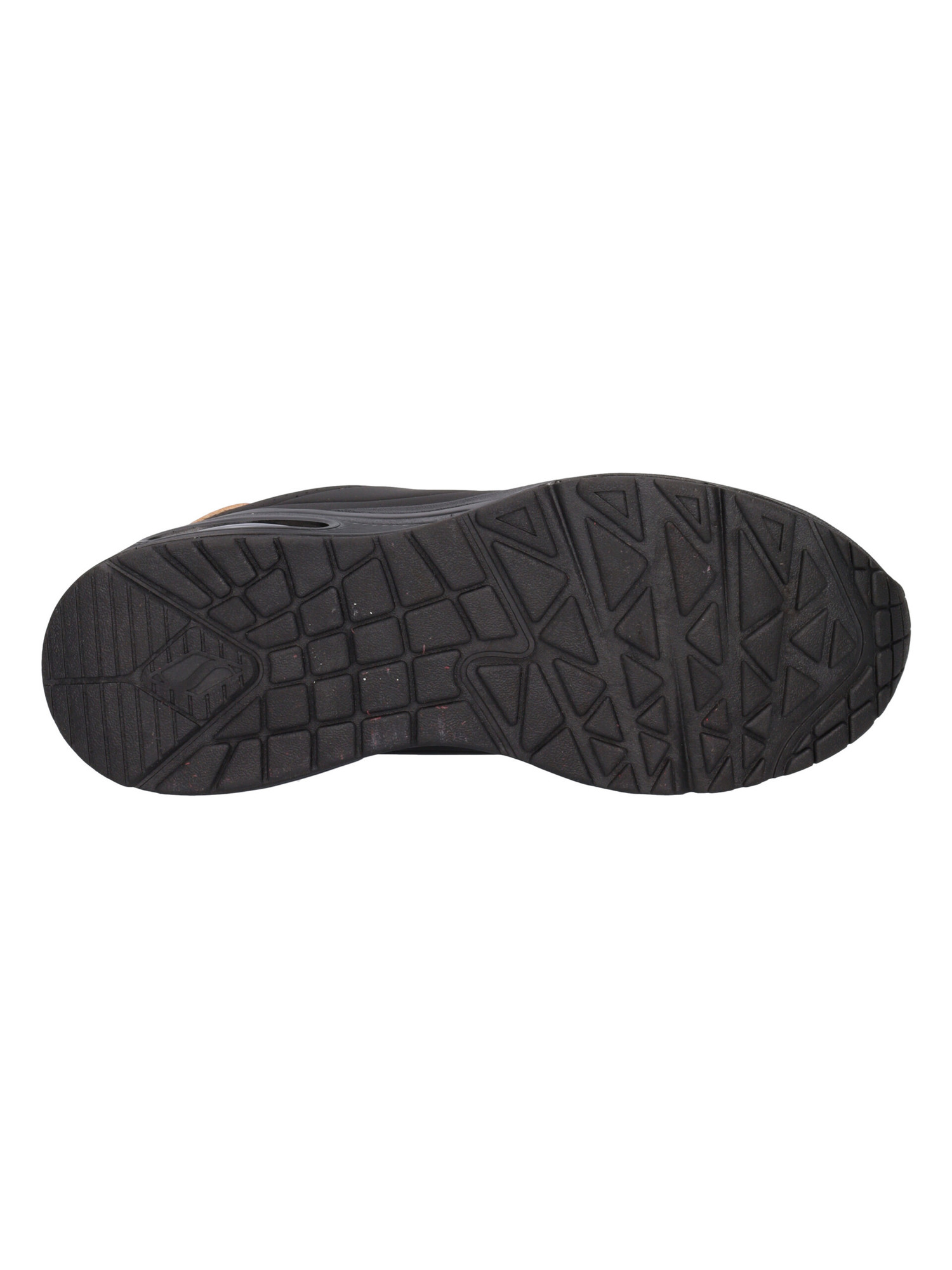 sneaker-con-zeppa-skechers-uno-air-cooled-da-donna-nera-75c314