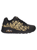sneaker skechers uno air-cooled da donna nera