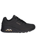 sneaker skechers air-cooled da donna nera