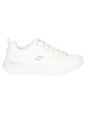 sneaker skechers arch-fit da donna bianca