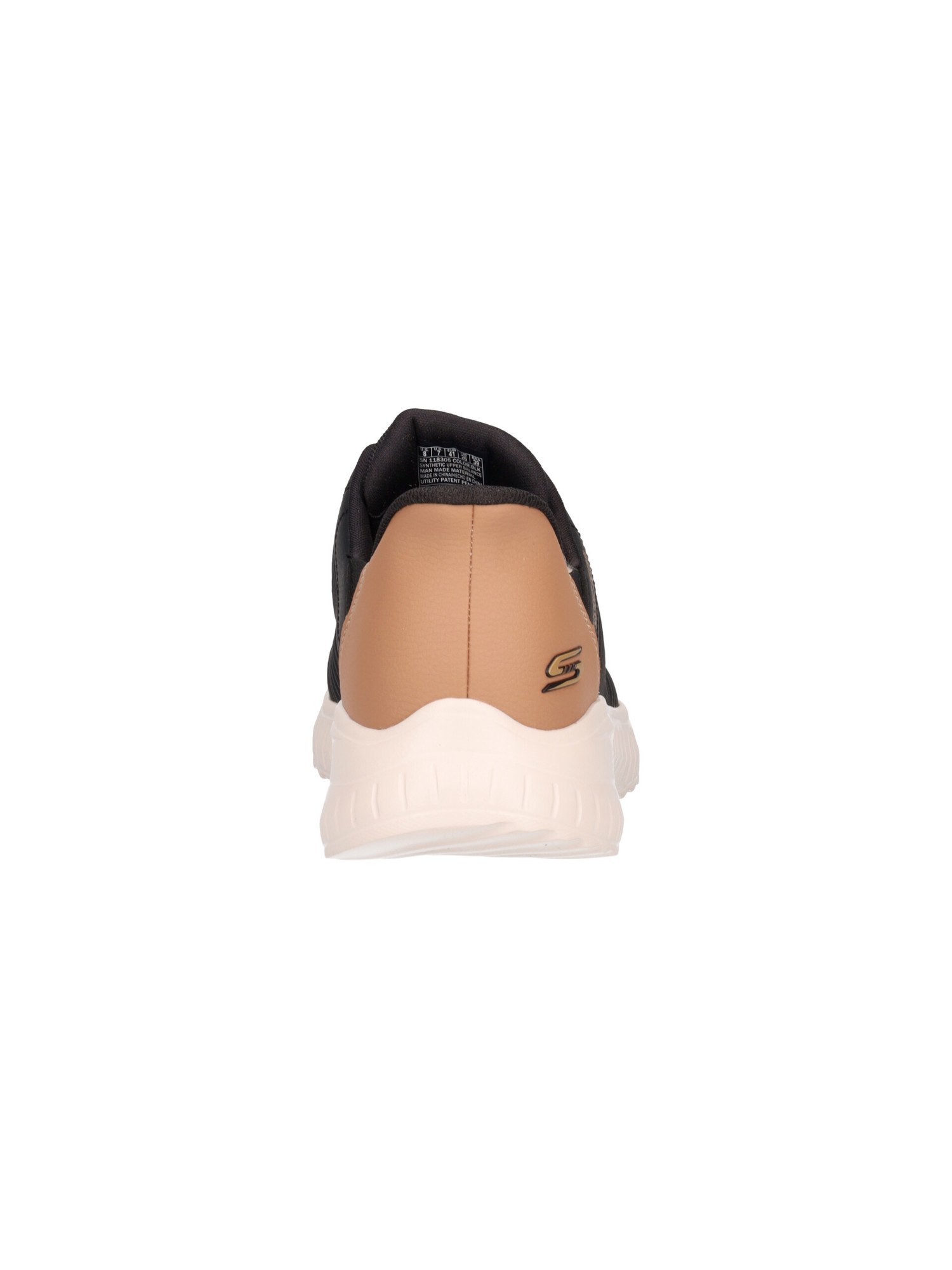 sneaker-skechers-bobs-slip-ins-da-uomo-nera-42820b