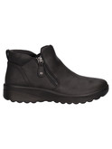 stivaletto skechers vegan da donna nero