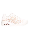 sneaker skechers uno air-cooled da donna bianca