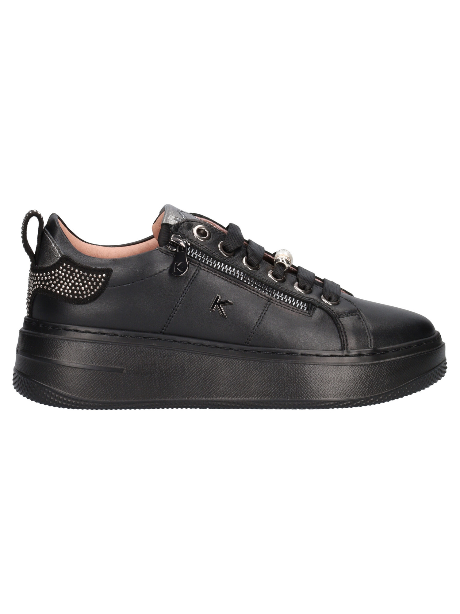 sneaker-platform-keys-da-donna-nera-240a71
