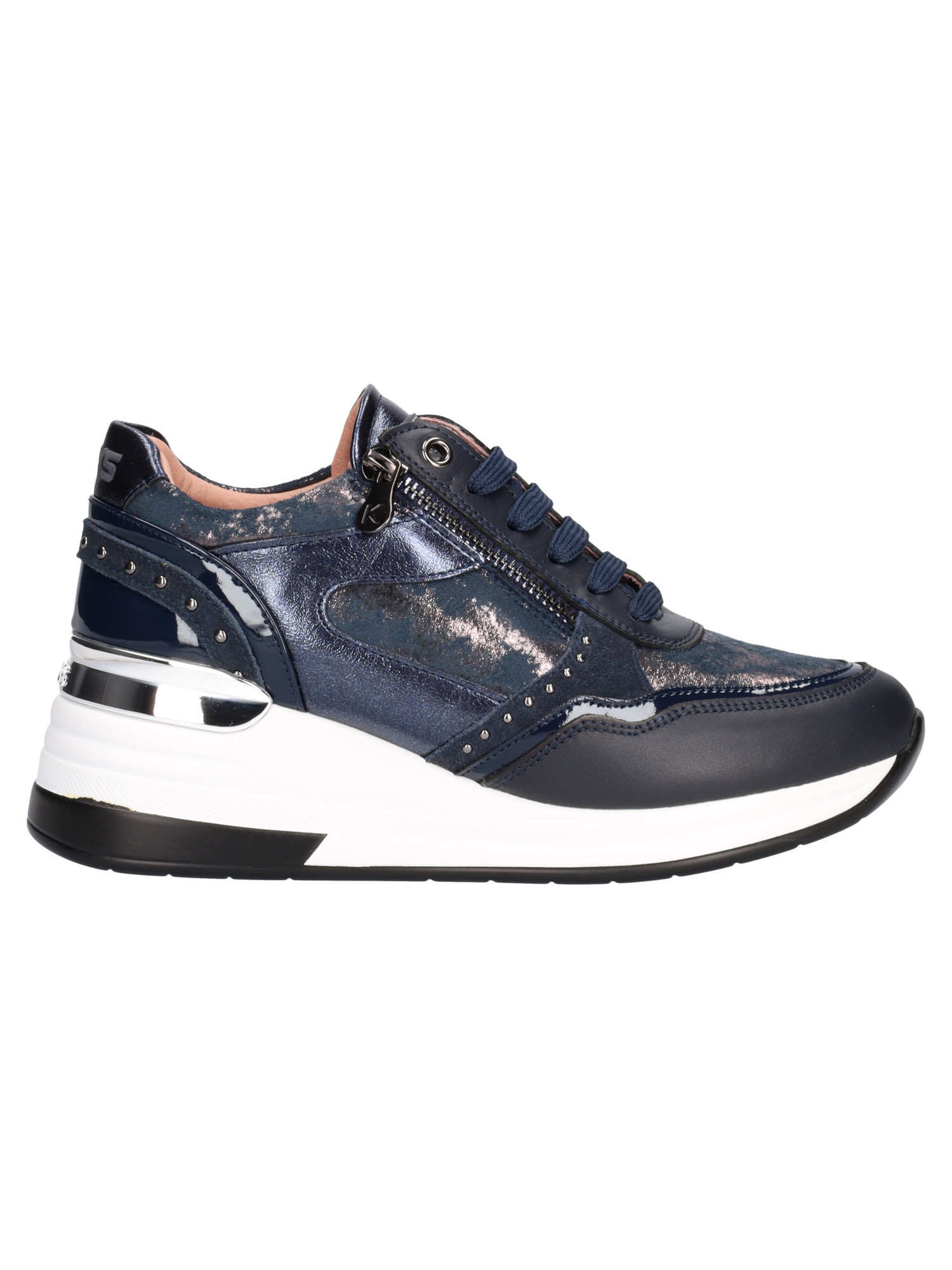 scarpa-casual-con-zeppa-keys-da-donna-blu-b5294a