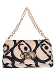borsa-a-tracolla-liu-jo-la-puffy-da-donna-a-fantasia-logata-taupe-e-nera